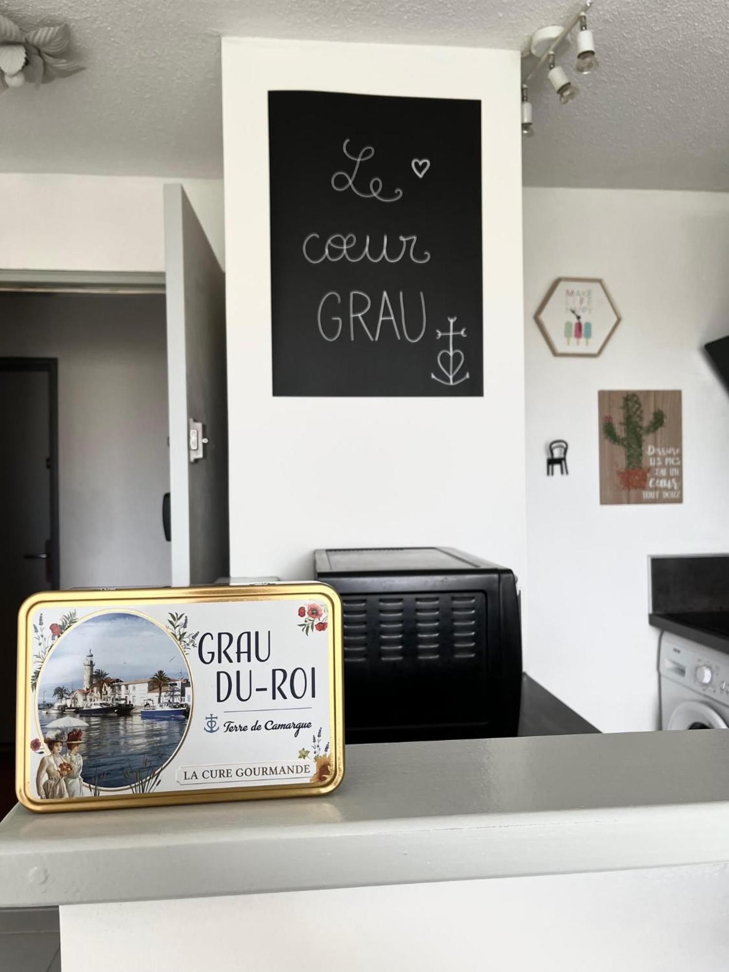 Appartement Devant La Mer + Parking Le Grau-du-Roi Eksteriør bilde