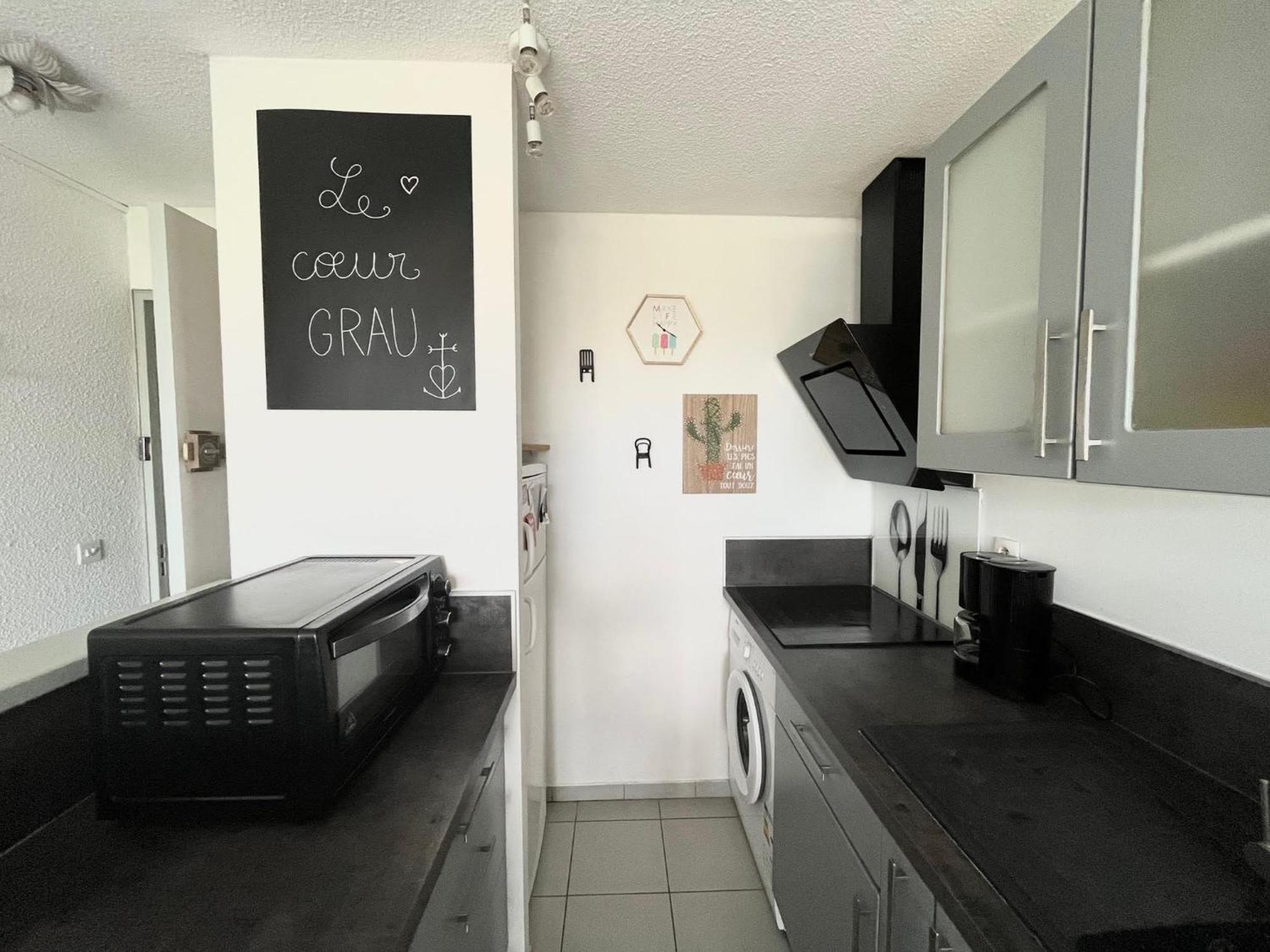 Appartement Devant La Mer + Parking Le Grau-du-Roi Eksteriør bilde